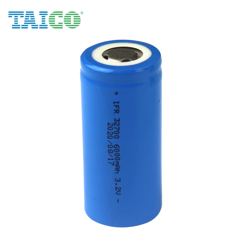 3.2V 6000mAh 32700 Lithium Battery Cell