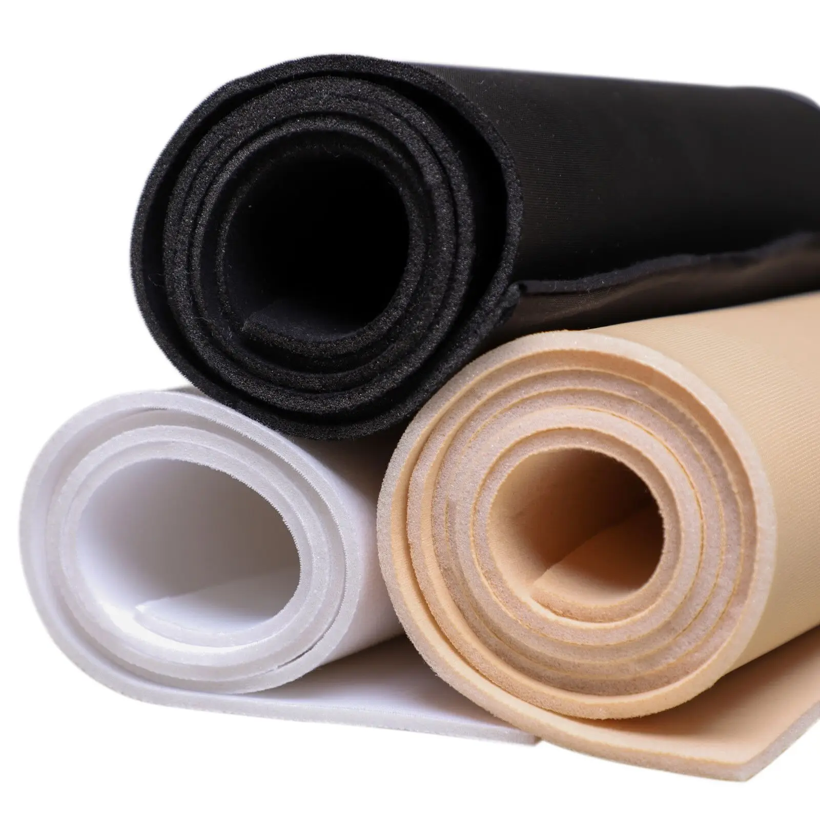 Oeko-Tex Standard 100 Environmental Pu Foam Adhesive Lamination Fabric 5mm Eva Foam Laminated Foam Roll for Underwear Footwear