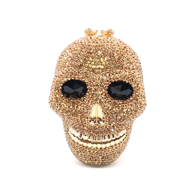 diamond skull bag