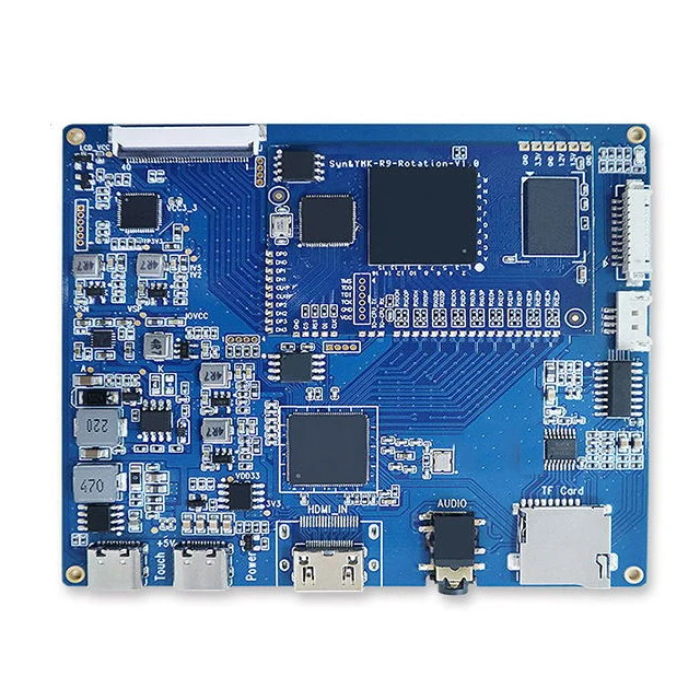 OEM 5inch ips panel 1080x1920 resolution lcd display  MIPI to HDMI driver board for Ventilator 