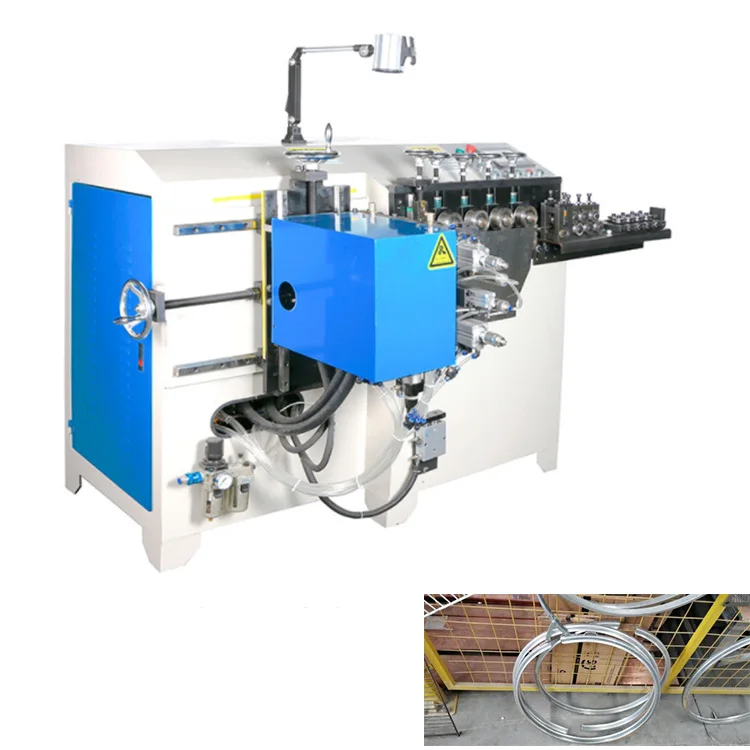 Automatic Circle Barrel Clamp Ring Making Welding Machine