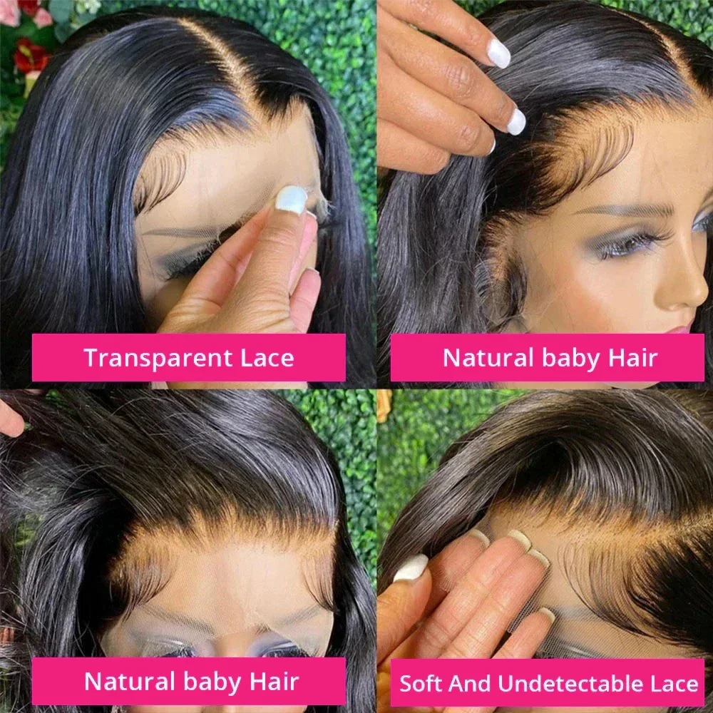 Body wave emberi haj paróka lace front átlátszó csipkével_voghion.com
