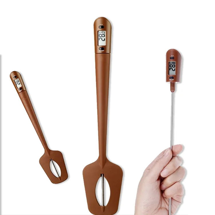 temperature reader stirrer digital spatula thermometer