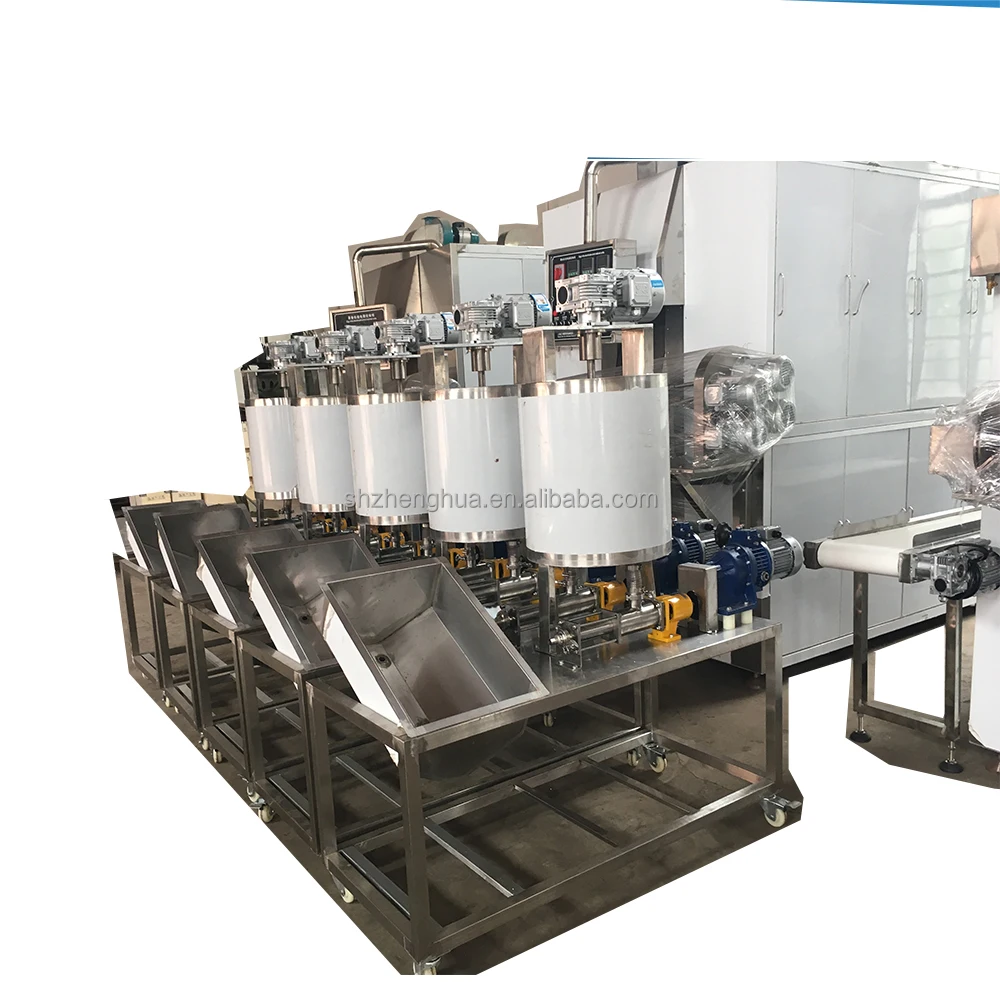 Long Service Latest Design Full Automatic Wafer Stick Production Line Egg Roll Making Machine