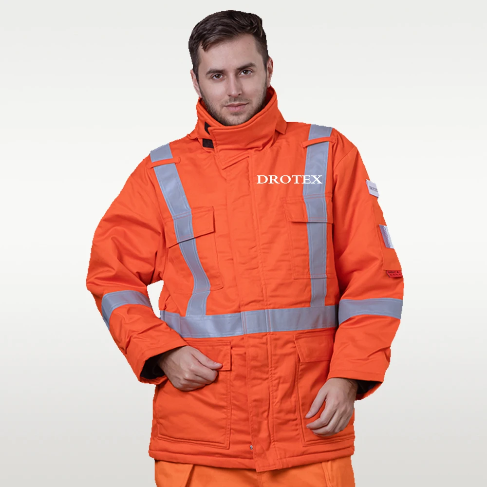 Cheap Road Mining Electrician Cotton Workwear Jacket