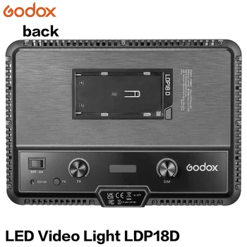 Godox LDP18D LED Video Light Panel Dimmable Photography Soft Lighting 5600K DC Powered Streaming YouTube Studio Photo Light detail image