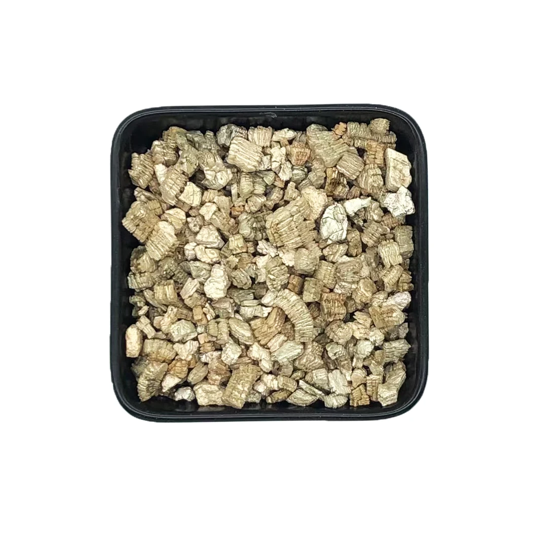 Оптовая продажа, расширенный вермикулит 5-8 мм, серебристо-белый вермикулит