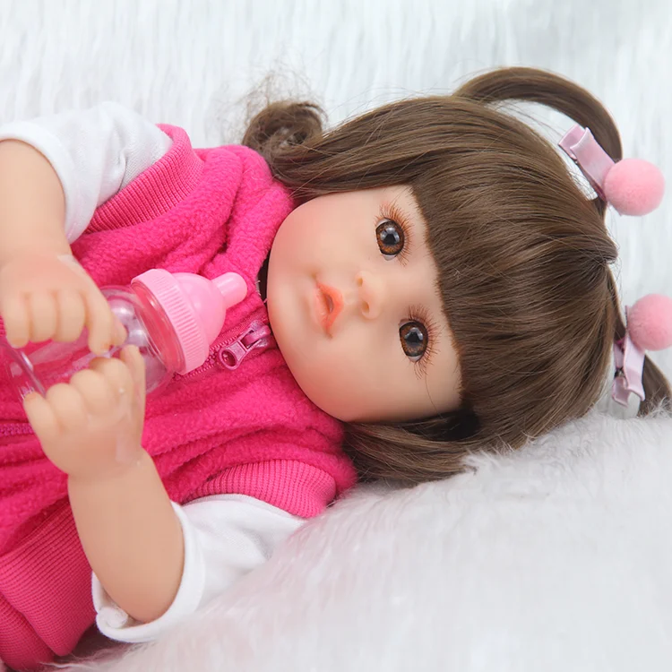 Lifereborn Hot Sale Lifelike 42cm Bebe Reborn In Pink Clothes For Gifts To Little Baby Surprise As Children Elsa Doll Buy Bebe Reborn Child Doll Elsa Doll Product On Alibaba Com