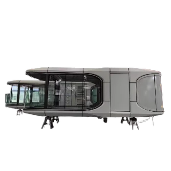 Modern Luxury Living Room Rent Beach Hotel Homestay Hotel Prefabricated Mobile Space Container Capsule Boarding House