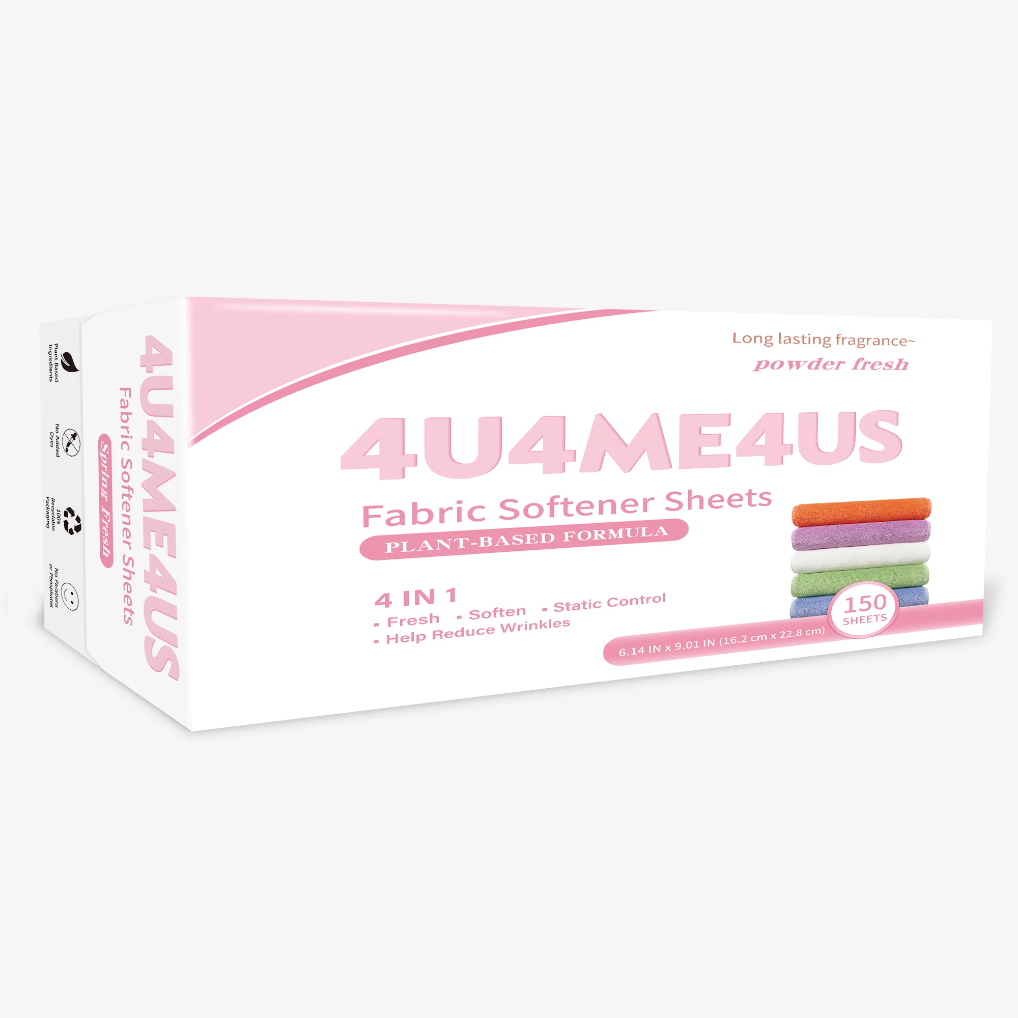 product eco friendly natural detergent sheet biodegradable fabric softener sheets-1