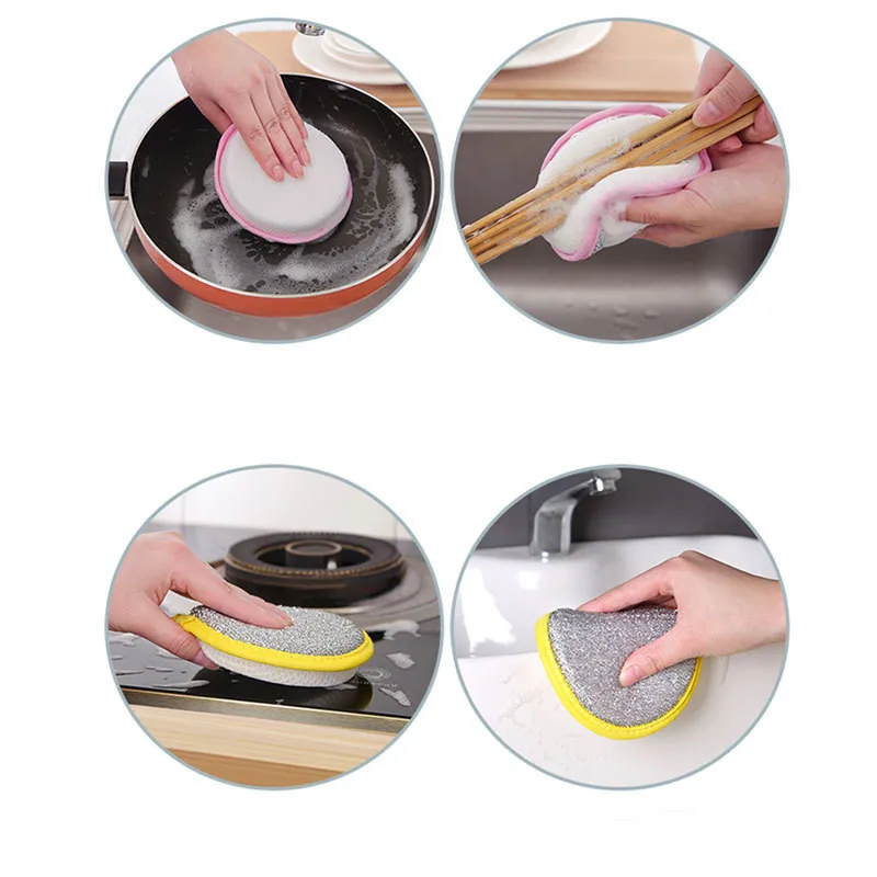 thumbnail image 2 of Premium 12-Pad Sponges Kitchen - Upgraded Dish 2 of 12
