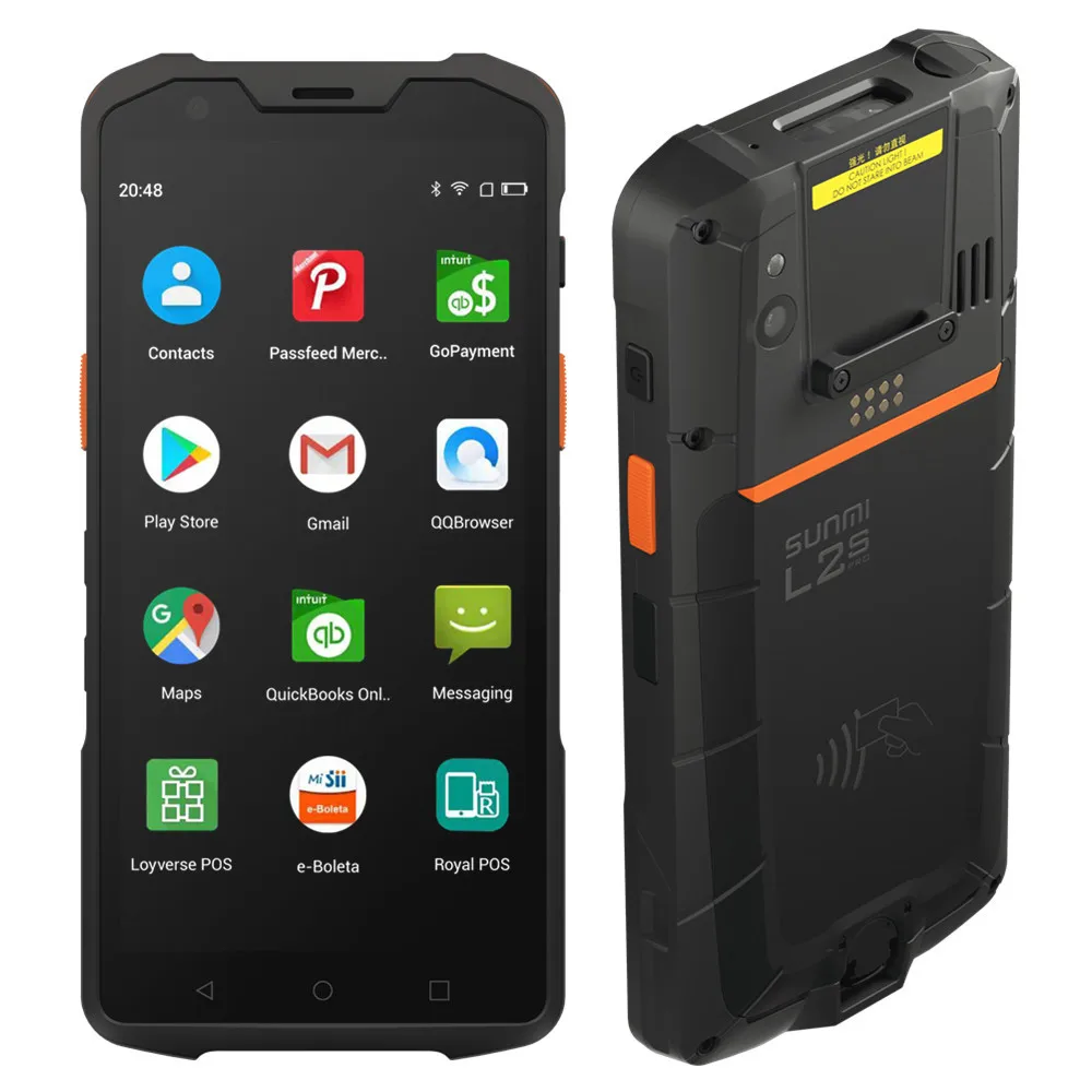 Sunmi L2s Pro Android 12 8-Core 5.5'' Rugged Pda Tablet PC QR Barcode Scanner PDAs Handheld for Warehouse Courier Store Manager