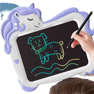 L10 ABLE Notepad Large Screen LCD Writing Tablet Unicorn Cartoon Drawing Board Custom Stationery Lcd Writing Pad 12 Inch