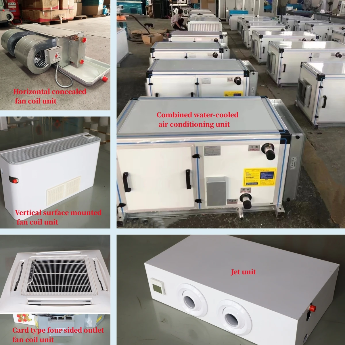 Fan Coil Unit, 600~2000cfm, 18000~61000Btu, FCU - detail 8