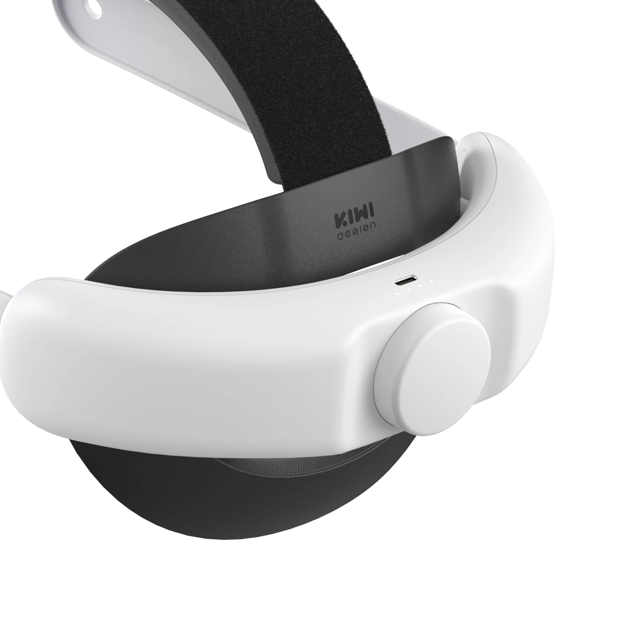 KIWI Design Comfortable Battery Head Strap for Meta Quest 3 Elite Headset Replacement for Enhanced Comfort