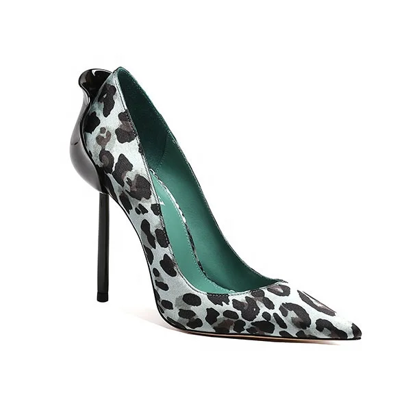 talons imprimé fleuri