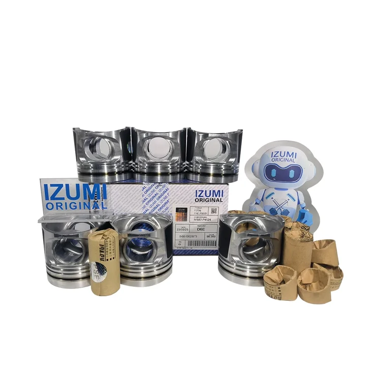 IZUMI ORIGINAL D6A D6D D6E Piston Diesel Engine Piston For VOLVO