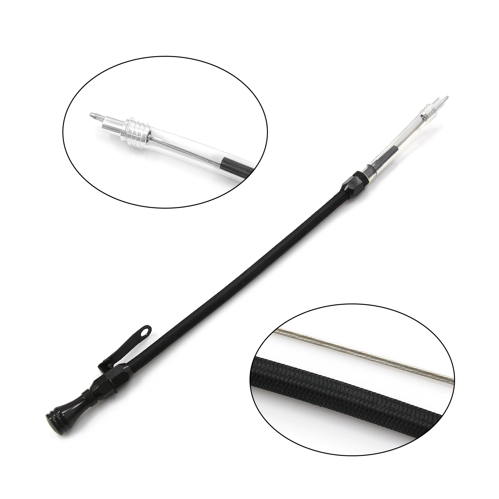 LS Flexible Stainless Oil Dipstick For LSX LS1 LS2 LS2 LS6 4.8 5.7 6.0