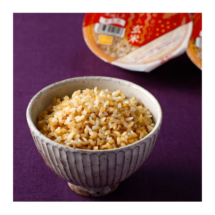 Premium Cooked Brown Rice cheap can KIN NO IBUKI from Japan with high quality