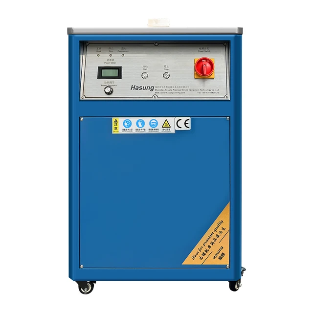 2KG Platinum Melting Furnace 2100 Degree Induction Small Melting Furnace For Sale