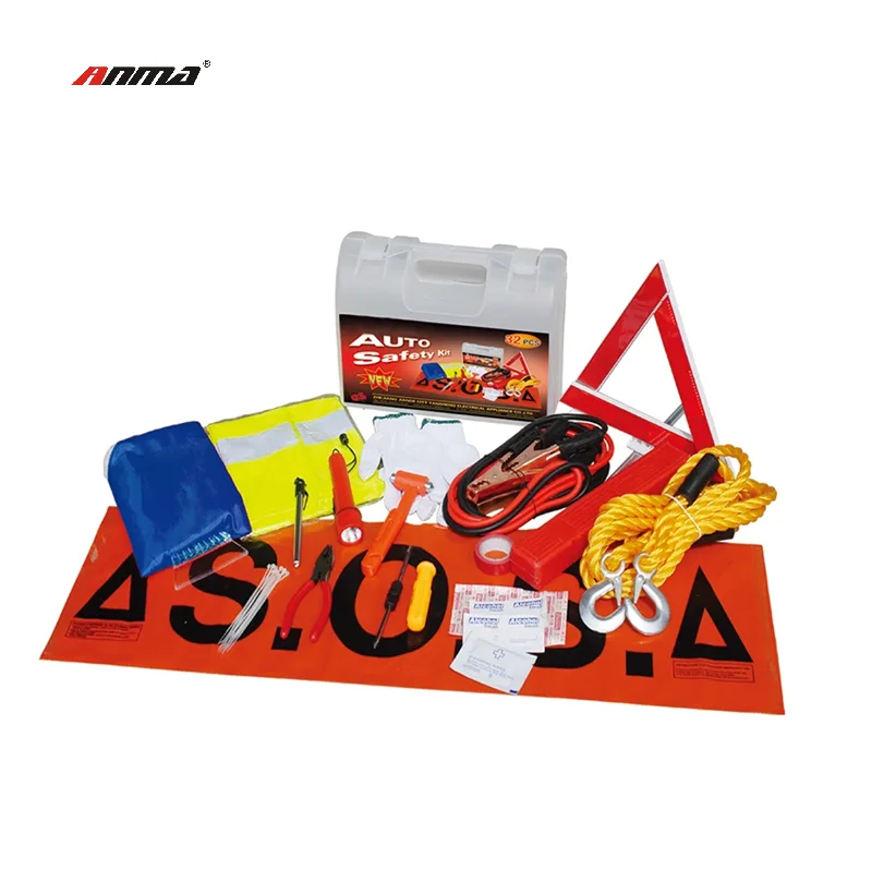 Wholesale Portable Roadside Safety Assistance Bag Emergency Tool Kit