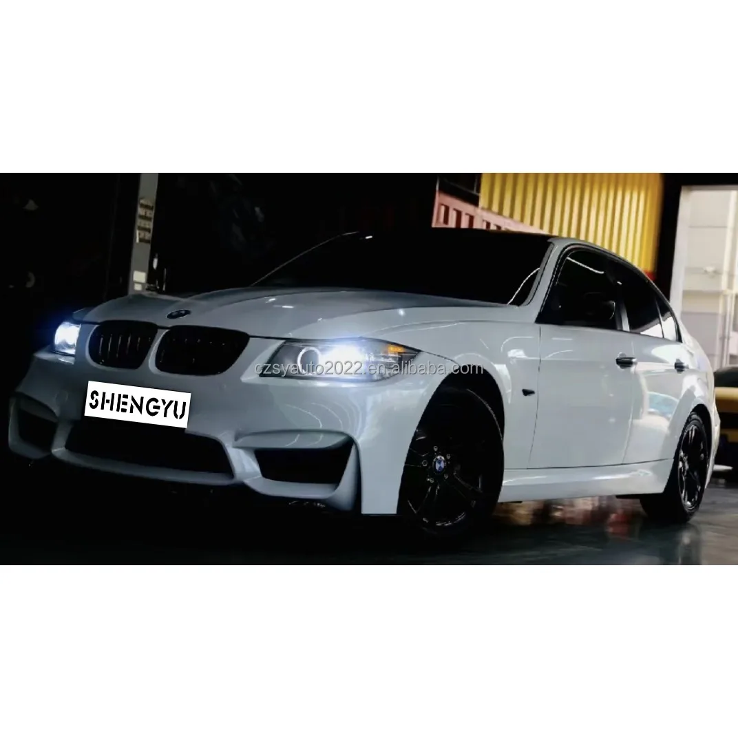 Body Kit Include Front Bumper Assembly Rear Lip Exhaust For Bmw 3 ...