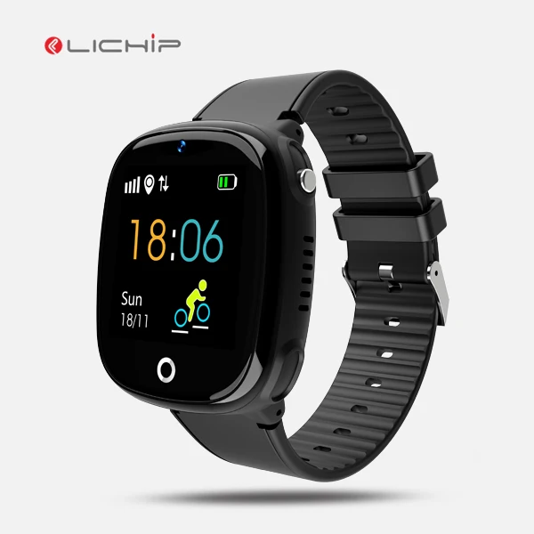 
LICHIP setracker приложения gps трекер дети gps серьги часы шагомер часы для детей отслеживание детей водонепроницаемый 