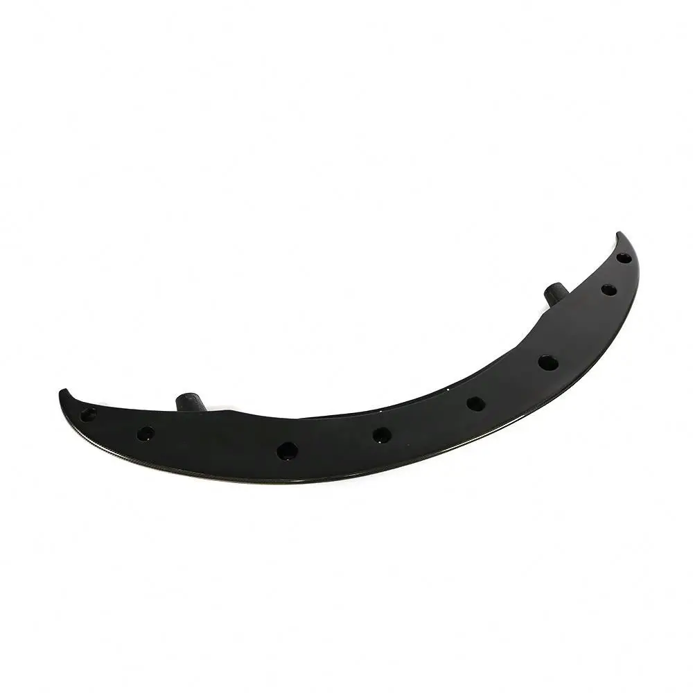 Paar Vorne Lippe Spoiler Deflektor Glänzend Schwarz - Für BMW E90 E92 E93 M3 2007-2013 - Look Sportif Aérodynamique