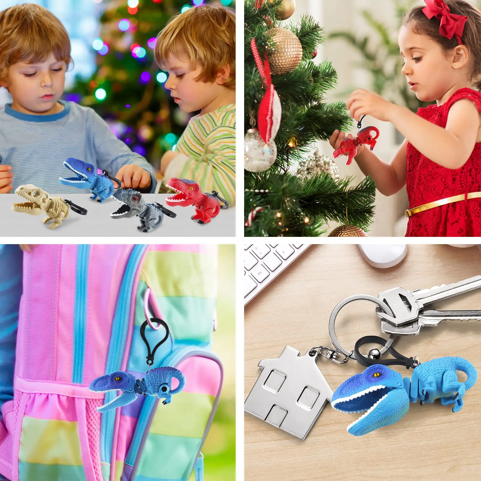 EPT卸売サプライヤーおもちゃ恐竜キーホルダー恐竜グラバー  