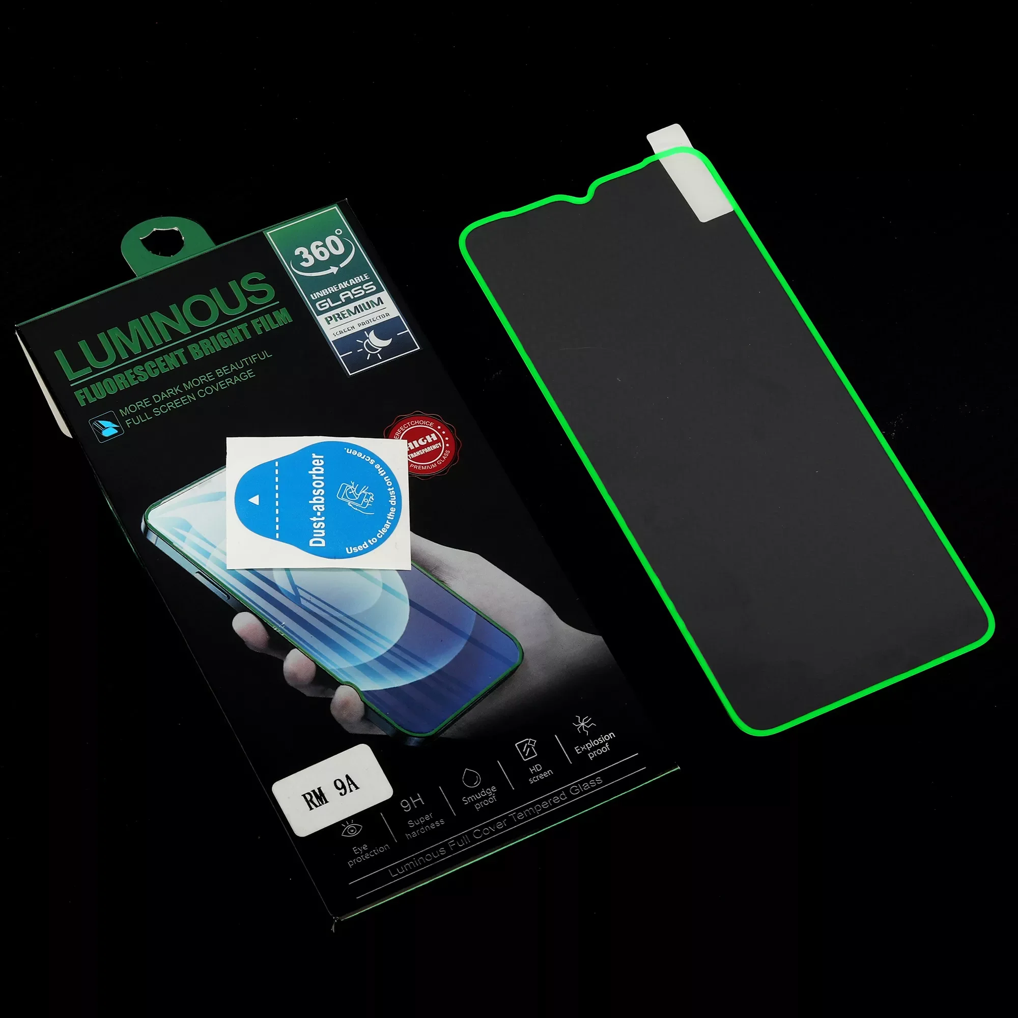 Hot Sale Luminous Tempered Glass For Iphone 13 14 Screen Protector