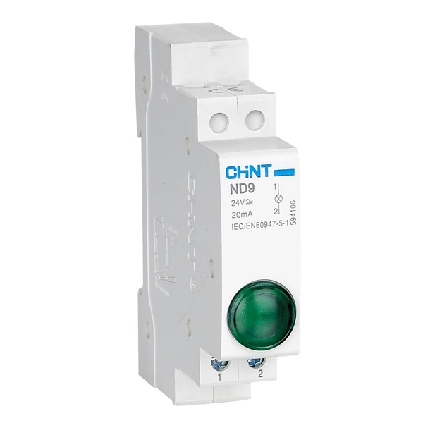 Chint ND9 Red Green Yellow White 12V 24V 110V 220V 230V 240V CHNT Modular DIN Rail Indicator Light