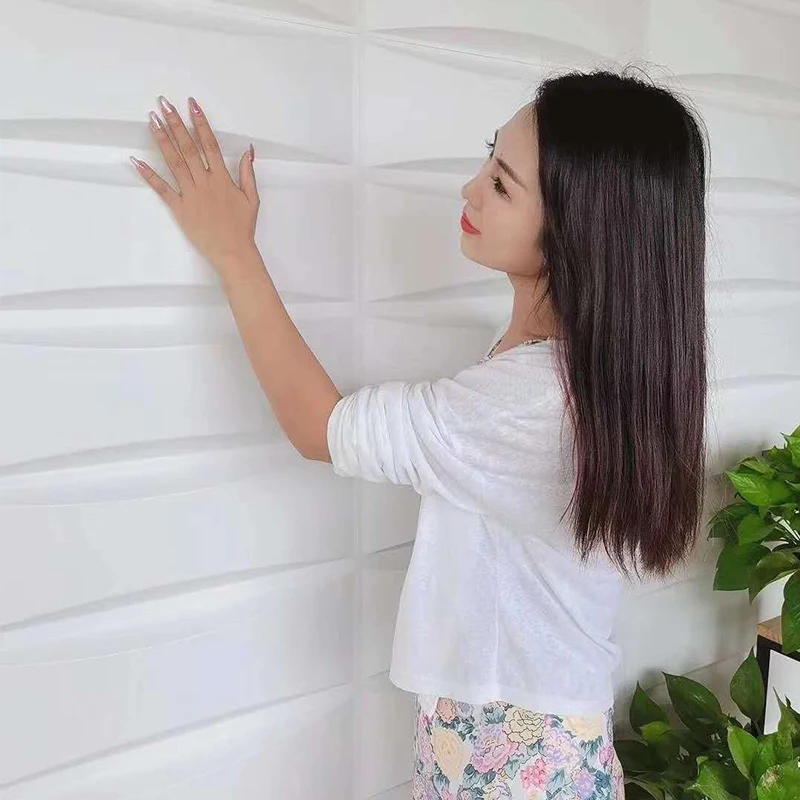 Interior Decorative Pvc Wall Panels 3d Ceiling Wallpaper for Bedroom  Decoration