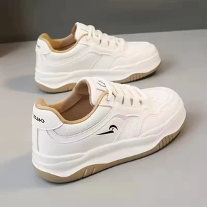 Q5906 High Quality Women's Shoes Breathable Board Thick Sole Increase Breathable Casual Women's Shoes