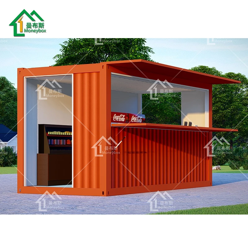 Modular Shipping Container Prefabrik Mobile Restaurant for Sale