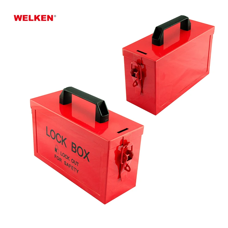 Group Lockout Tagout Kit Portable Lockout Box Single Management Carbon ...