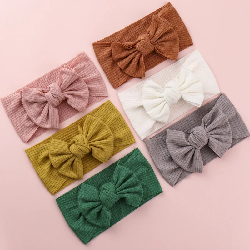 Bow Headband Nylon Headbands Amazon Soft Nylon Girls Baby Band