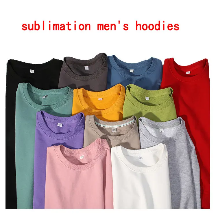 High Quality Oem Dropped Shoulder Men Plain Hoodies Custom Logo Heat