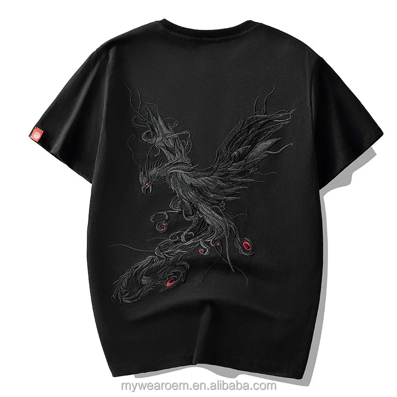 Custom T Shirt Men Embroidery Designer 