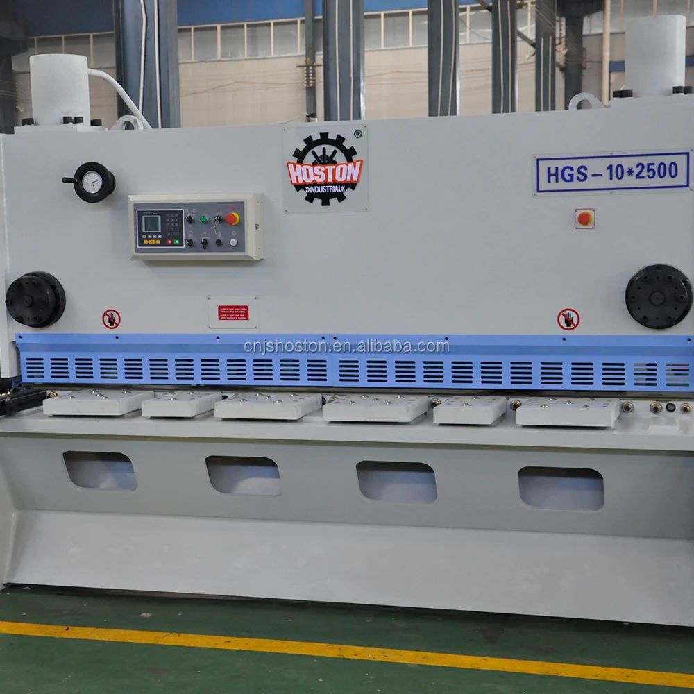 New Manual Hydraulic Shearing Machine with ESTUN E10-S Control Featuring Automatic Pump and Gear Components