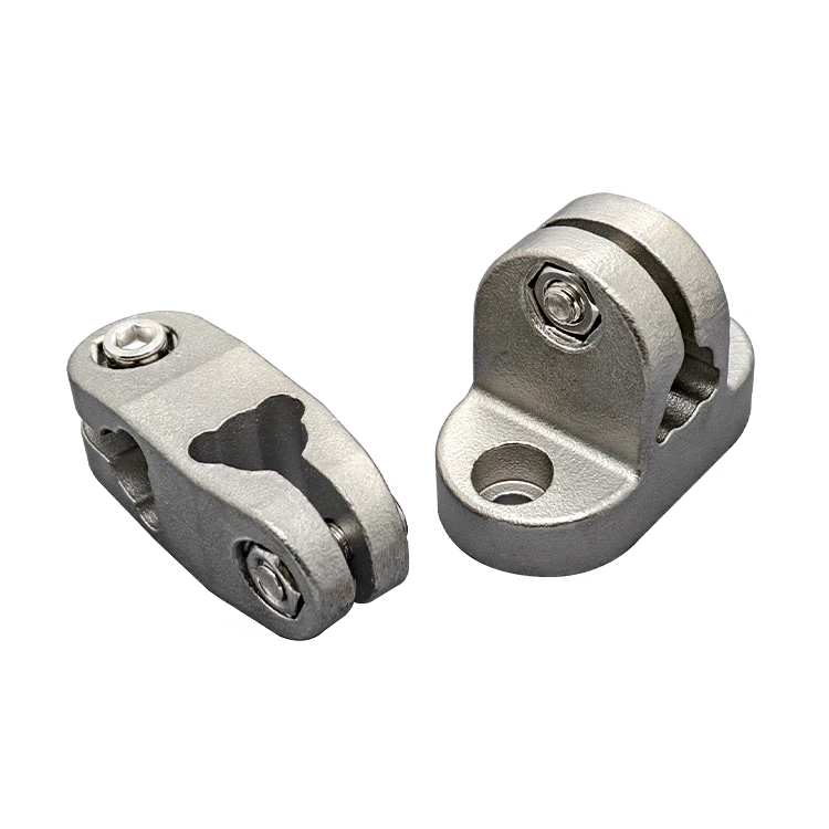 304 Stainless Steel Cross/cross Fixed Clamp Steel Pipe Fixing Bracket T-shaped Buckle Metal Fittings details