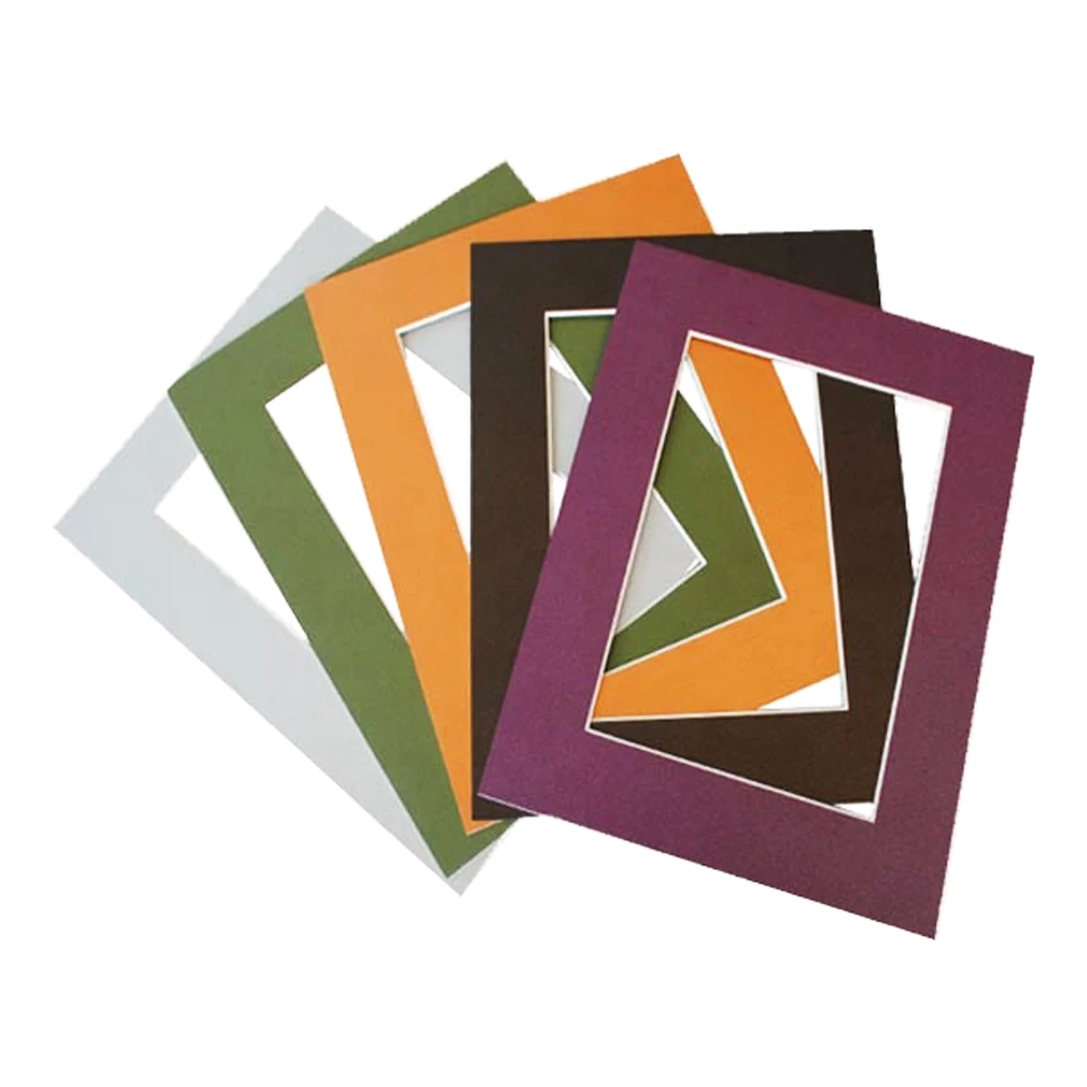 Pre-Cut Acid-Free Beveled Mat Board for Frames Custom Designs Accepted