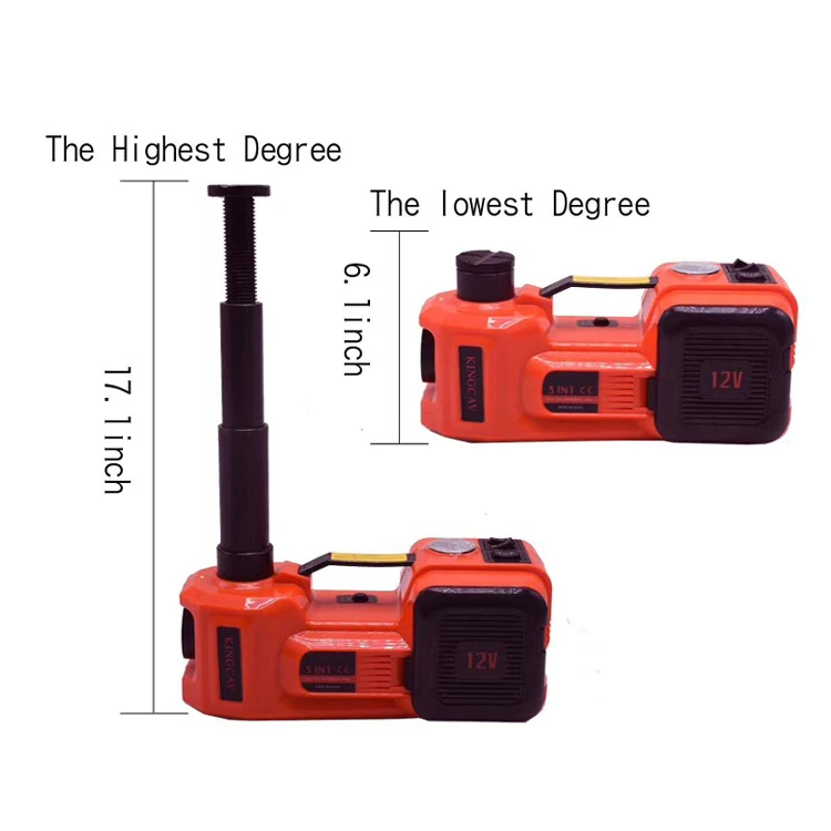 
3 тонны 12 вольт мини Электрический надувной автомобиль гидравлический домкрат 
