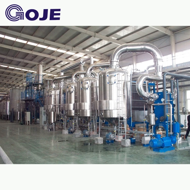Multi Effect Evaporator System Forced Circulation Evaporator Sugar and Salt Evaporation Crystallization