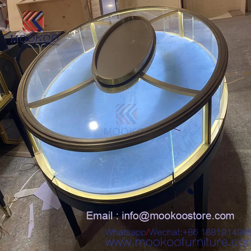 3D Rendering Jewelry Display Showcase for Harry Winston