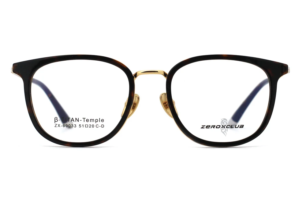 LevelNine Retro Round Acetate Optical Spectacle Eye Glasses Frame