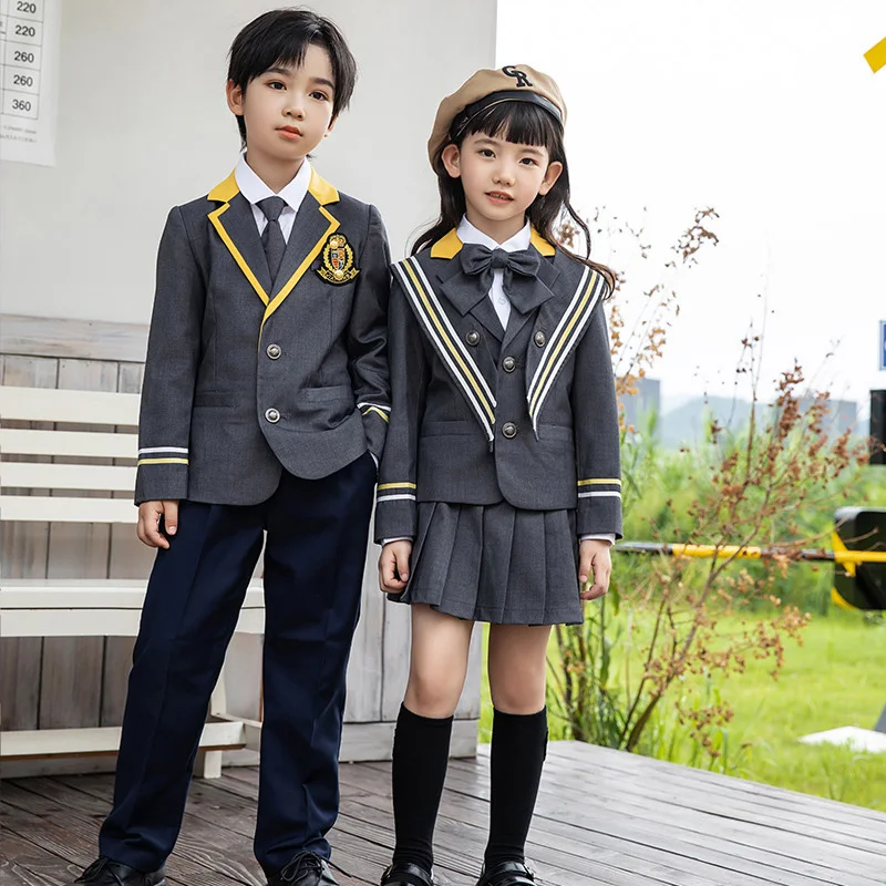 School Uniform Boys Iron Knee Blend Plain Front Chino Pants