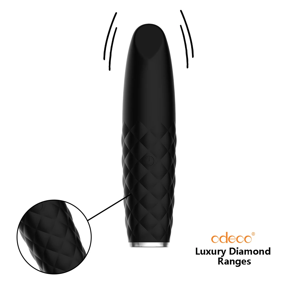 Odeco Silicone USB Rechargeable G Spot Anal Pussy Women Adult Sex Toys  Wireless Vibrating Bullet Small Mini Bullet Vibrator