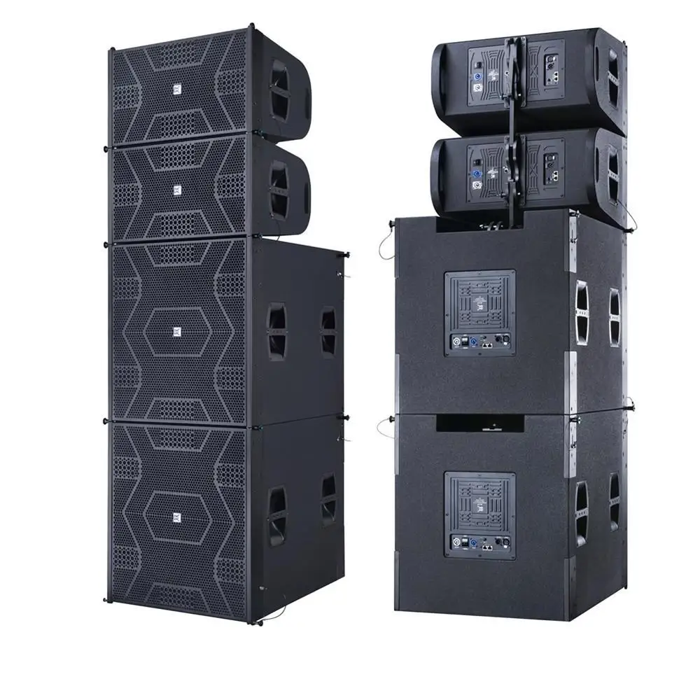New CVR AUDIO Outdoor Line Array Self Powered  Church Audio System for Big Touring Events