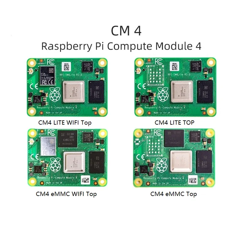 Raspberry Pi Compute Module 4 CM4 LITE WIFI eMMCwifi core board carrier board