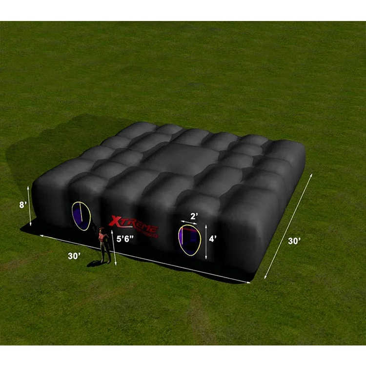 Giant Inflatable Maze Game Inflatable Laser Tag Arena for Outdoor